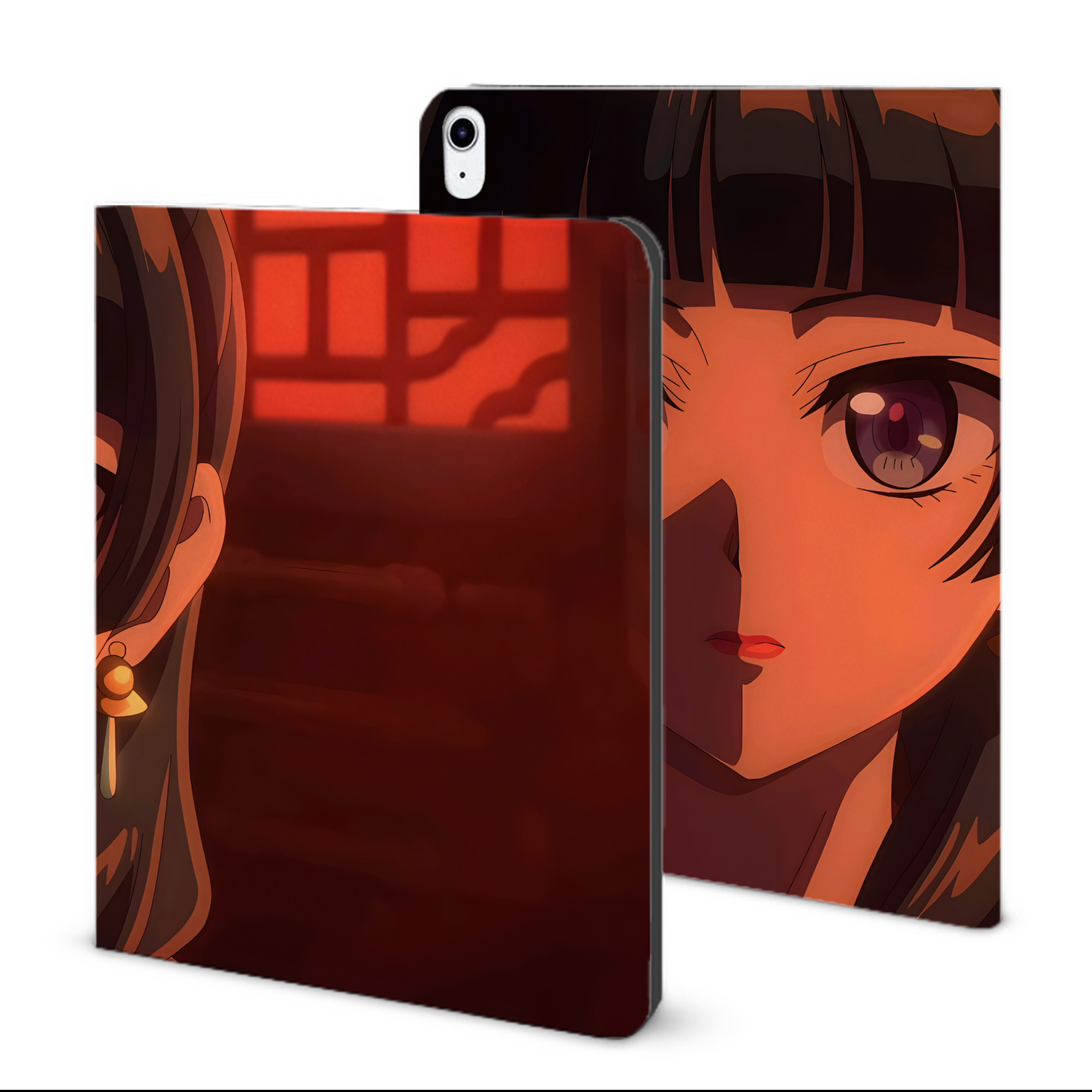 （画像用） 薬屋のひとりごと The Apothecary Diaries IPad ケース ブック型 PUレザー TPU 耐衝撃 軽量 薄型 ペン収納なし 全面保護 IPad 各モデル対応